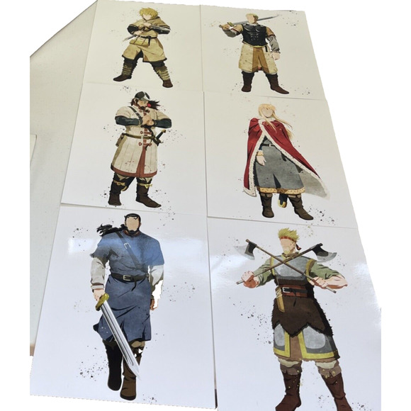 Anime/Manga Vinland Saga 8x10 Glossy Photo set - Picture 1 of 3